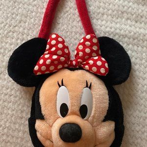 Vintage Disney Minnie Mouse Plush Purse